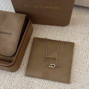 David Yurman Petite Cable Linked Necklace